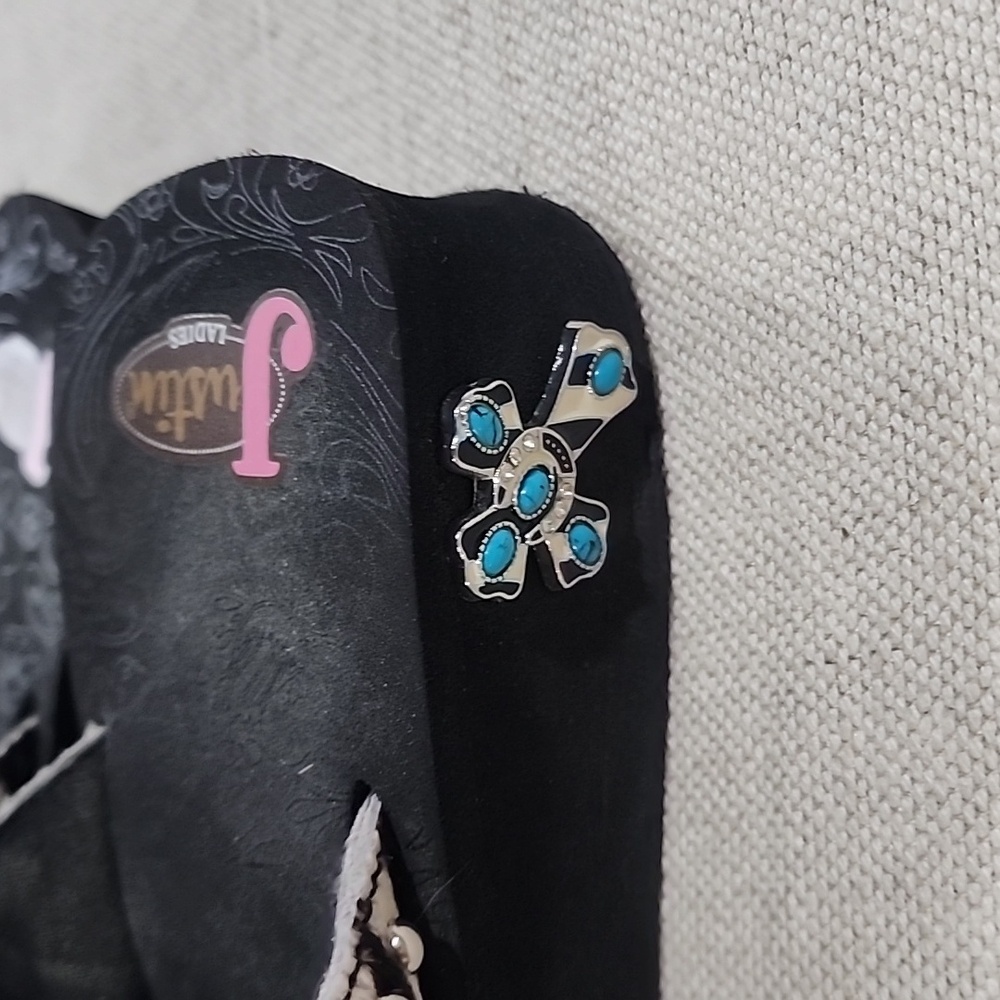 Justin Sandals. NWOT - Picture 6 of 8